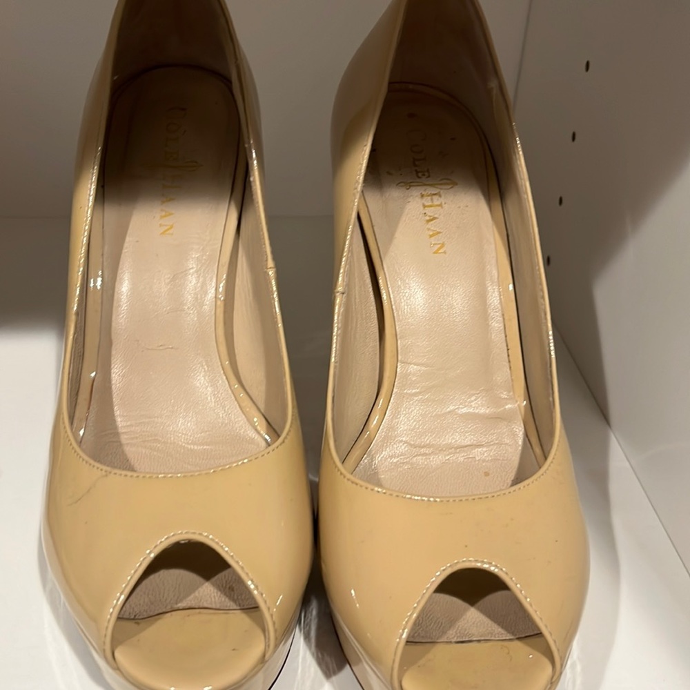Cole Haan neutral patton heel
